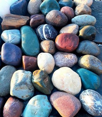 سنگ قلوه ای رنگی سوپر
